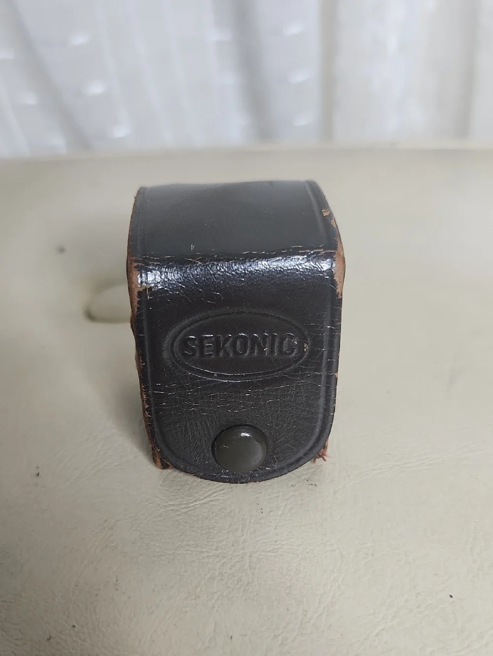 Vintage Sekonic compact incident light meter W/ original leather case